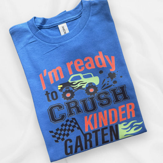 Ready to crush Kindergarten