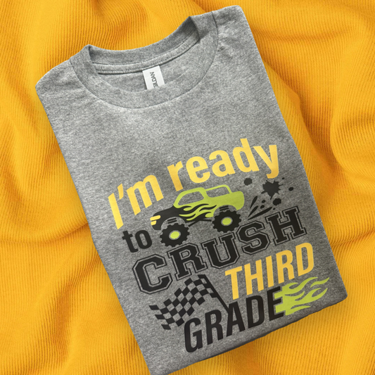 I’m ready to CRUSH THIRD GRADE